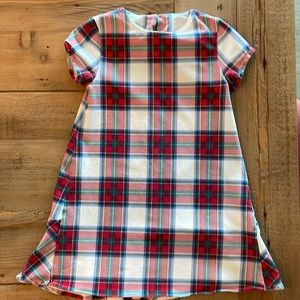 COPY - Vineyard Vines Cotton Tartan Dress. Size 4T.
